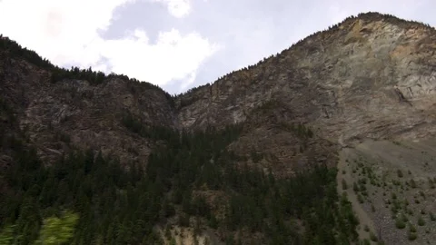 Mountain driveby Stock Footage 110607827