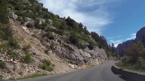 Mountain Driving Stock Footage 98680333