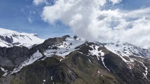 Mountain, drone 4k 60fps Stock Footage 310036233