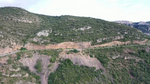 Mountain drone close up 4k 库存影片 114169026