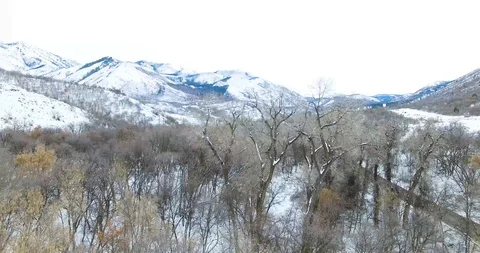 Mountain Drone 스톡 동영상 114320997