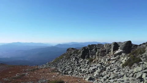 Mountain Drone Footage Stock-Footage 220016369