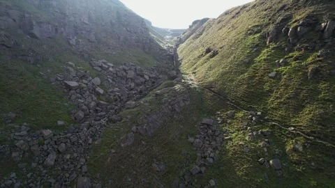 Mountain drone rocky shot 스톡 동영상 244309221