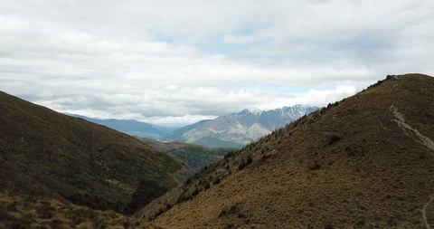 Mountain Drone Shot Stock Footage 111423666