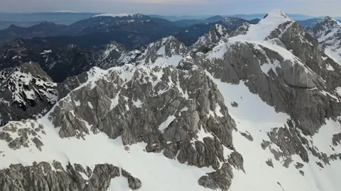 Mountain drone video Stock Footage 155915610