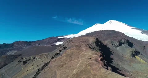 Mountain Elbrus Stock Footage 147102221