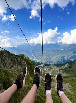 Mountain Escape View Stock Photos