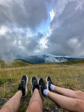 Mountain Escape View Stock Photos