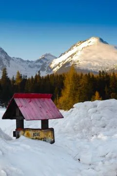 Mountain evening 2 Stock Photos