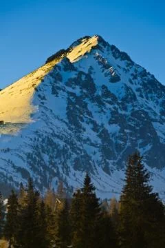 Mountain evening 3 Stock Photos