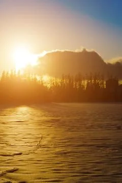 Mountain evening 4 Stock Photos