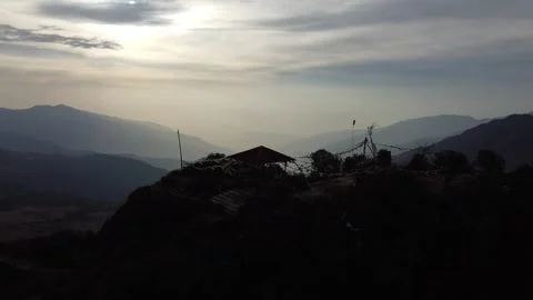 Mountain Evening Footage Video stock 268557002