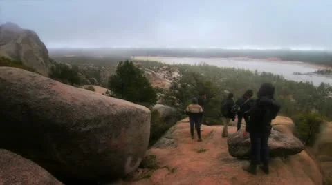 Mountain expedition Stock Footage 10842402