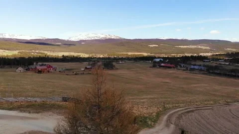 Mountain farm Video stock 132107957