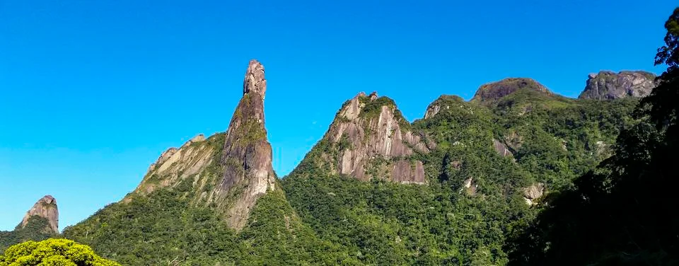 Mountain Finger of God. Stock Photos