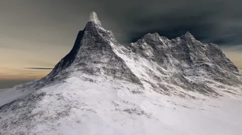 Mountain flight animation Stock Footage 21299572
