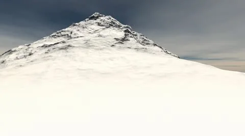 Mountain flight animation Stock Footage 21299707