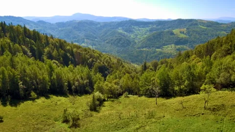 Mountain flight Stock Footage 99272820