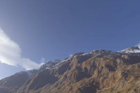 Mountain Fly By Stock Footage 62957