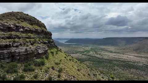 Mountain fly by Video stock 308016680