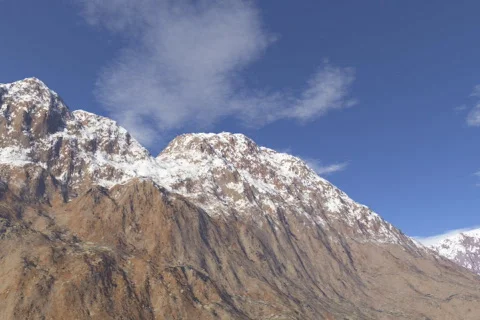 Mountain Fly Over Stock Footage 62959