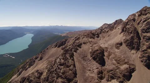 Mountain fly through 스톡 동영상 8949399