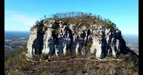 Mountain flyby 3 Stock Footage 134218159