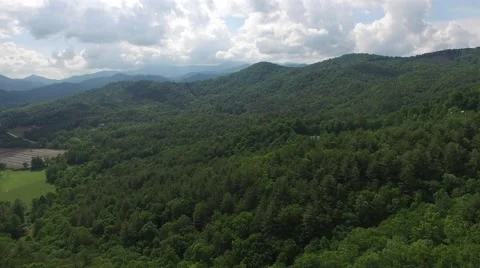 Mountain Flyby Stock Footage 50645549