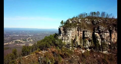Mountain Flyby Stock Footage 134218155