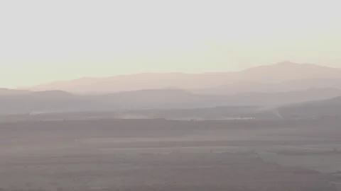 Mountain fog Stock Footage 137639836