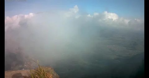 Mountain fog Stock Footage 287964150