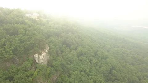 Mountain Forest Mist Video stock 95565547