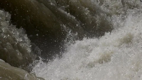 Mountain forest river Stock Footage 130095267