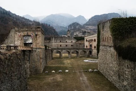 Mountain Fort Stockfoto's