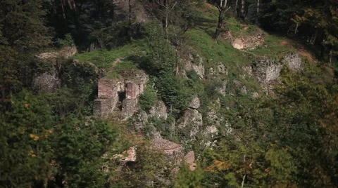 Mountain Fortress 2 Stock Footage 61878718