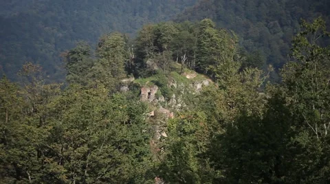 Mountain Fortress 3 Stock Footage 61878727