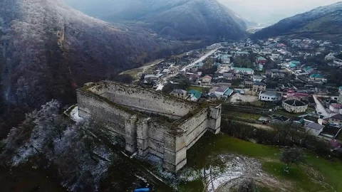 Mountain fortress Stock Footage 101170970