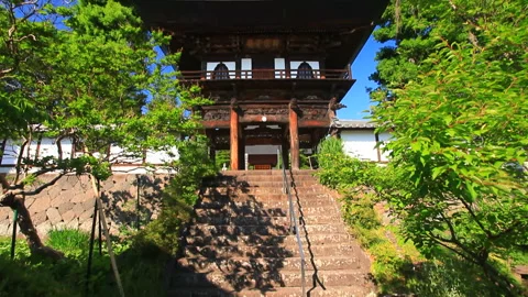 The Mountain Gate of Ry_suen Temple Видео 330486437