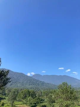 Mountain gede pangrango Stock Photos