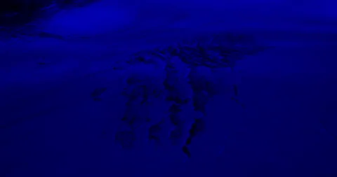 Mountain Glacier During Night Stock Footage 169896837