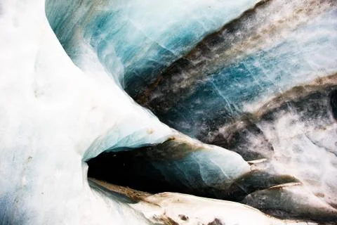 Mountain glacier Stock Photos
