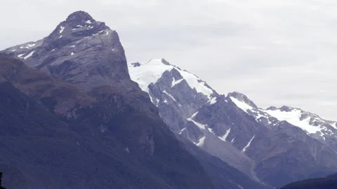 Mountain in Glenorchy Stock Footage 159796270