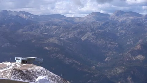 Mountain gondola timelapse Stock Footage 130984016