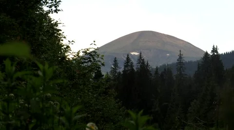 Mountain Goverla Stock Footage 68803918