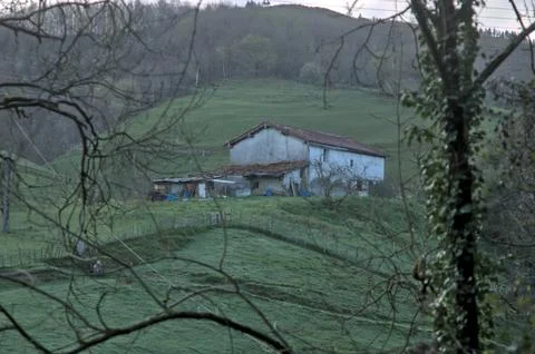 Mountain hamlet Stock Photos