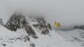 mountain helicopter snowy dolomites three peaks 4k or 4k+ Resolution