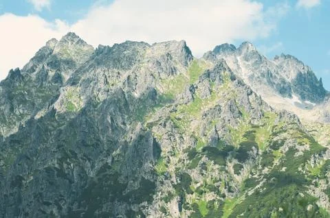 Mountain in High Tatras Stock Photos