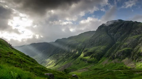 Mountain Highlands Glencoe 2 Stock Footage 62479894