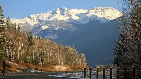 Mountain Highway Stock Footage 10753828