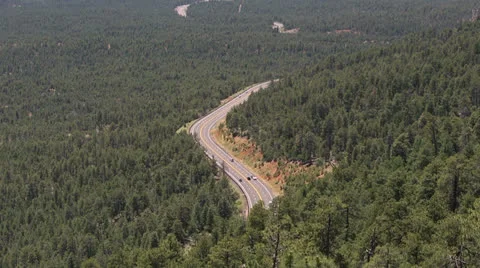 Mountain Highway Video stock 24811720